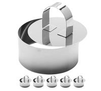 6 Pcs Mini Stampo Per Pancake Anello Da Pasticceria Anelli Di Cottura