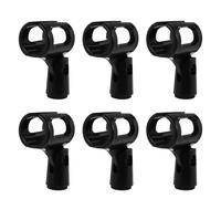 6 Pcs Mollette Per Microfono Accessori Clip Del Universale Porta