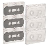 6 Pcs Nastro Adesivo Decorativo Musicassette Vergini Display Della Cassetta
