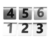 6 Pcs Numeri Dei Tavoli Del Ristorante Numero Tavolo Segni Da Matrimonio
