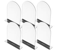 6 Pcs Numeri Tavolo Ristorante Segni Del Da Matrimonio Numero