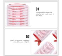 6 Pcs Ondulatore Per Capelli Bigodino Bigodini Frangia Frontale Nessun Calore