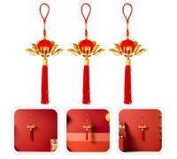 6 Pcs Ornamenti Cinesi Per Il Capodanno Ciondolo Della Benedizione Decorazione
