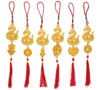 6 Pcs Ornamenti Pendenti Per Il Capodanno Cinese Decorazioni Del Lunare