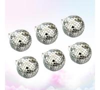 6 Pcs Ornamenti Per La Decorazione Di Torte Sfere Specchio Del Disco