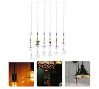 6 Pcs Ornamento Da Giardino Per La Casa Acchiappa Sole Cristallo Acchiappasole