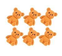 6 Pcs Orsetti Orsetto Figure Animali Arredamento Di Micro Paesaggi