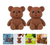 6 Pcs Orsetti Orsetto Figure Animali Arredamento Di Micro Paesaggi