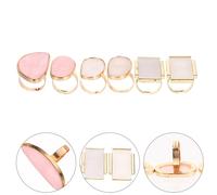 6 Pcs Palette Pigmenti Per Unghie Espositore Tavolozza Di Manicure