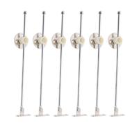 6 Pcs Parti Del Connettore Della Cerniera Cerniere Di Supporto Per Mobili