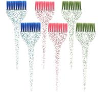 6 Pcs Pennello Tinta Capelli Spazzola Da Parrucchiere Forniture Per Saloni