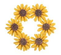 6 Pcs Perno in Lega Spilla Anti-esposizione Maglione Girasole Pin Floreale