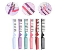 6 Pcs Pettin Tascabil Portatile Pettine Plastica Pieghevole Da Viaggio