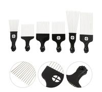 6 Pcs Pettine Per Acconciature Capelli Da Uomo Accessori Acconciatura