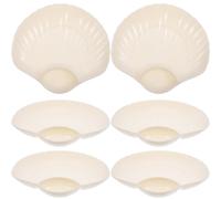 6 Pcs Piatti Con Scomparti Piatto Per Salsa Di Immersione Vassoio Salse