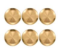 6 Pcs Piatti in Acciaio Inox Pentole Da Campeggio Piastre Per Barbecue