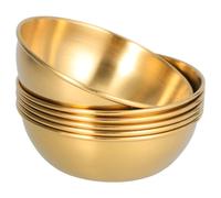 6 Pcs Piatti Portata Piastrine Metalliche Piccole Ciotole Di Metallo