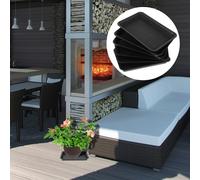 6 Pcs Piattini Per Piante Sottovaso Rettangolare Vassoio Da Interno