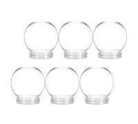 6 Pcs Piccolo Barattolo Di Caramelle Plastica Bottiglie Decorative