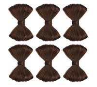 6 Pcs Pinza Per Capelli Chignon Finto Clip Mollette Accessorio Da Donna
