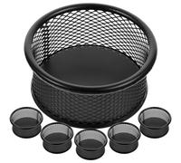 6 Pcs Porta Cancelleria Dispenser Graffette Clip Per Raccoglitore