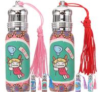 6 Pcs Porta Profumo Da Viaggio Piccole Bottiglie Di Bottiglia Rullo