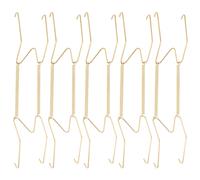 6 Pcs Porta Targa Regolabile Appendi Piatti Da Parete Appendipiatti