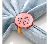 6 Pcs Portatovaglioli Da Tavolo Suona Il Tovagliolo Di Compleanno