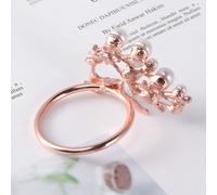 6 Pcs Portatovaglioli Dorati Decorazione Tovagliolo Anelli Da Per Le Vacanze