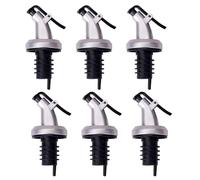 6 Pcs Pour Spout Dispenser for Bar and Kitchen Bottiglia Olio Riutilizzabile