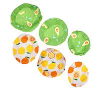 6 PCS Reusable Bowl Covers Coperture La Conservazione Degli Alimenti Copertura