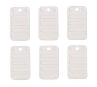 6 Pcs Rialzi Letto Tappetino Di Sollevamento Per Mobili Alzate Piedini