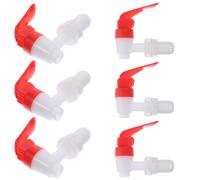 6 Pcs Rubinetto Di Plastica Dispenser Acqua Tocca Del Distributore D'acqua