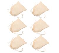 6 Pcs Sacchetti Rete Riutilizzabili Grandi Sacchi Per Frutti Mare