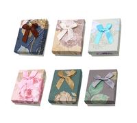 6 Pcs Scatola Per Braccialetti Portagioielli Da Viaggio Custodie Anelli