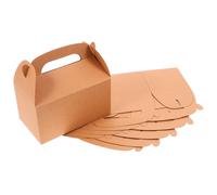 6 Pcs Scatola Porta Biscotti Scatole Per Torte Feste Imballaggio Di Caramelle