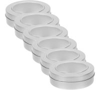 6 Pcs Scatole Di Latta Per Biscotti Contenitore Contenitori in Stagno