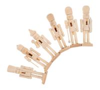 6 Pcs Schiaccianoci Soldatino Addobbi Natalizi Dello Decorazioni Di