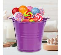 6 Pcs Secchielli Latta Piccoli Secchiello Lattina Per Caramelle Di Halloween