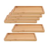 6 Pcs Servitore Di Cibo Per Il Tè Piatto Formaggi Vassoio Servire Formaggio