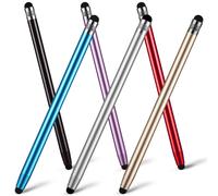 6 Pcs Set Di Penna Condensatore Stilo Per Touchscreen Pratici Pennarelli