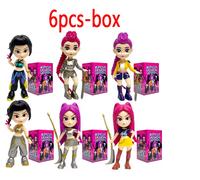 6 Pcs/Set PVC KPòp demon Hunter action Figure regalo bambina