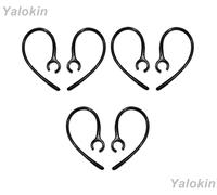 6 Pcs (Sk-Chp) Nero Ricambio Orecchio Anelli Ganci per Jabra Headsets