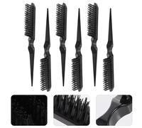 6 Pcs Spazzola Capelli Ricci Per Acconciature Pettine Professionale