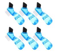 6 Pcs Spazzola Per Pulizia Doppia Faccia Ripasso Protesi Portatile