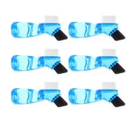 6 Pcs Spazzolino Dentiera Per Pennello La Pulizia Doppio Lato