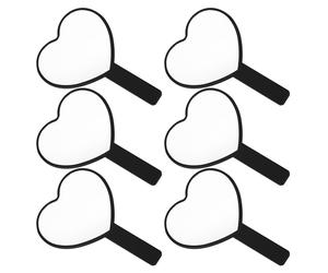 6 Pcs Specchio Per Il Trucco Delle Ragazze Truccano Lo Compatto Portatile