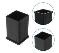 6 Pcs Square Tube Reducing Sleeve Inserts Connettore Per Tubi Quadrati