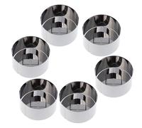 6 Pcs Stampi Per Cioccolatini Forme Torte Da Dessert Stampo Dolci