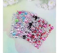 6 Pcs Stickers Ragazza Gemme Viso Adesivi Con Strass Fai -da -te